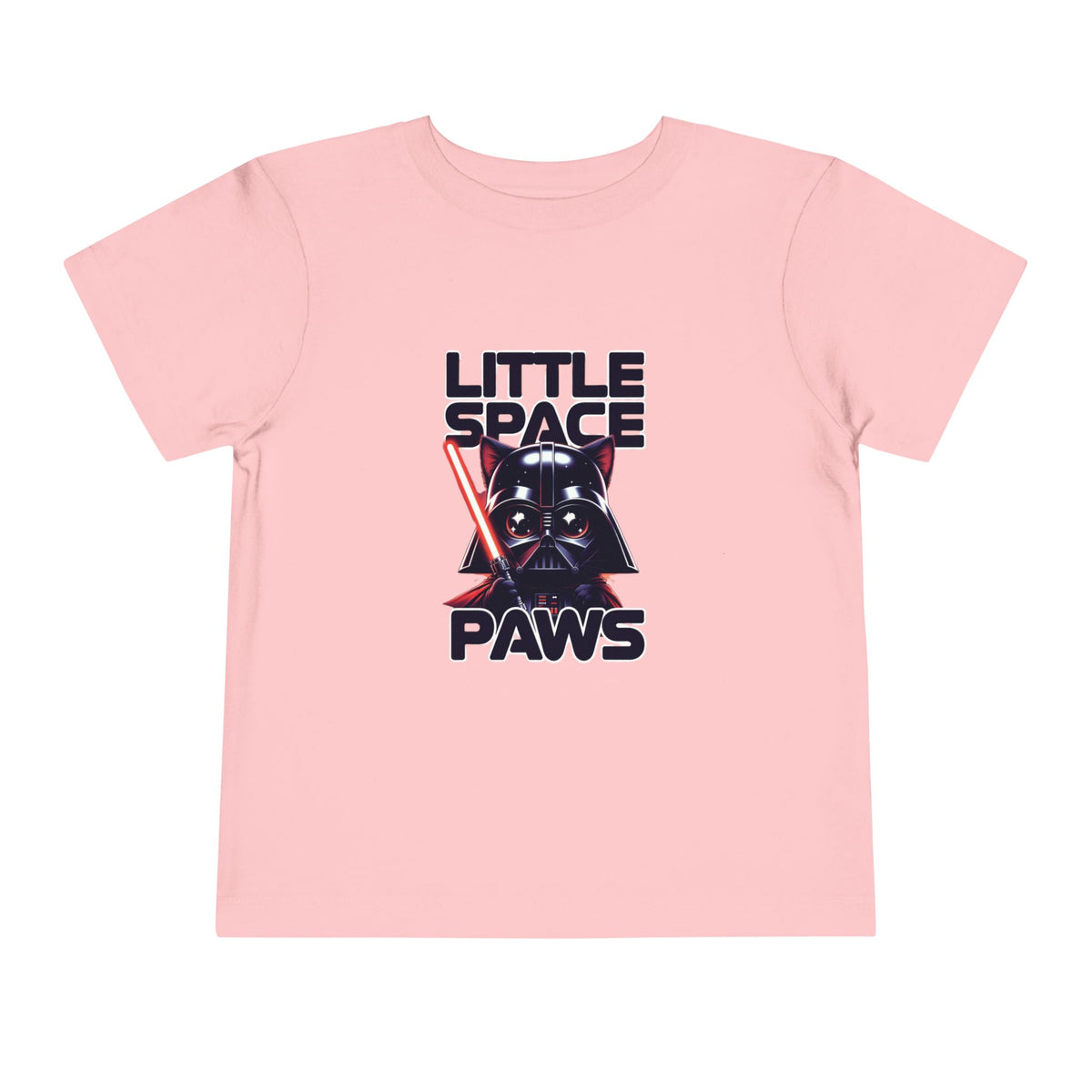 Little Space Paws Toddler Tee — Cute Darth Vader Star Wars-Inspired Shirt