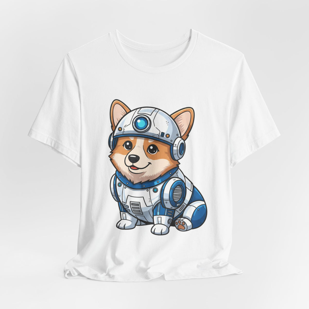 Corgi Astronaut Tee — Cute Space Dog Graphic T-Shirt