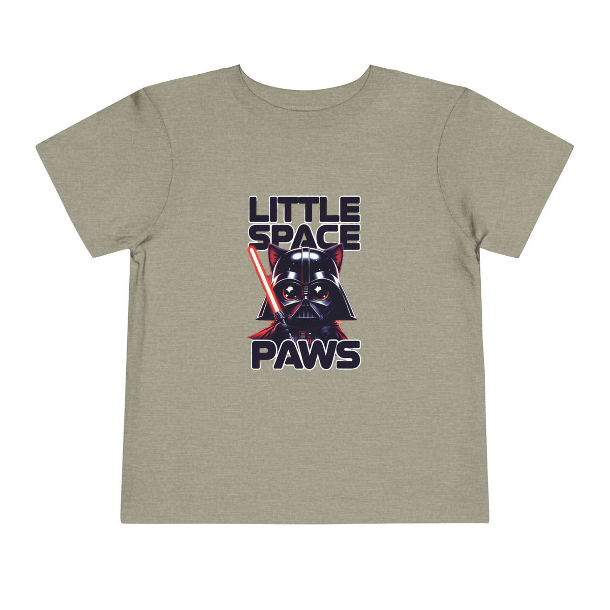 Little Space Paws Toddler Tee — Cute Darth Vader Star Wars-Inspired Shirt