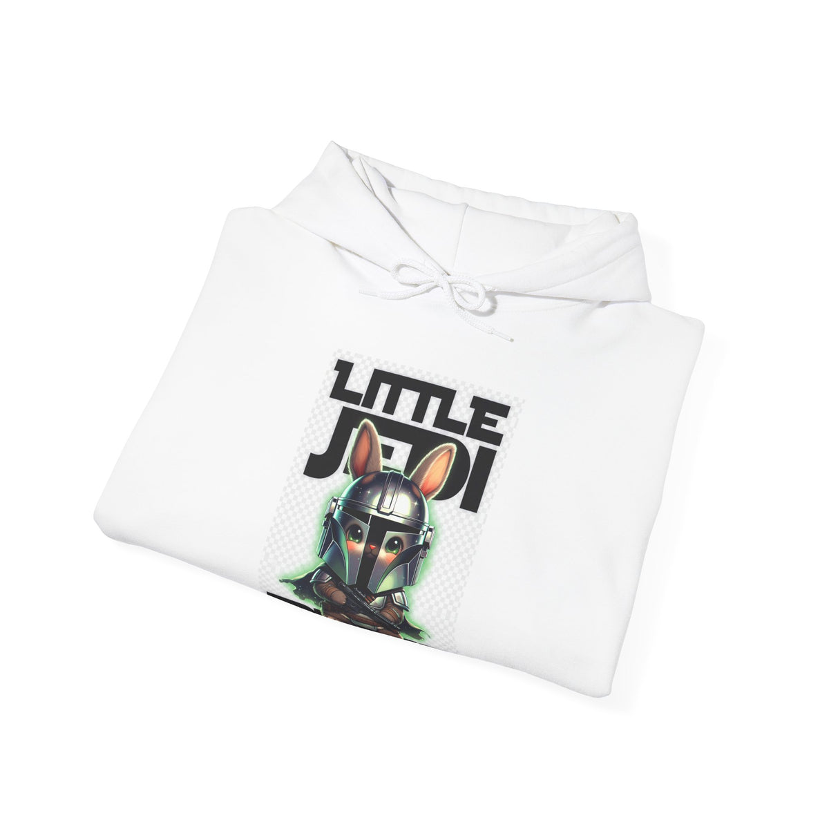 Little Jedi Paws Hoodie — Star Wars Cat Mandalorian Graphic Sweatshirt