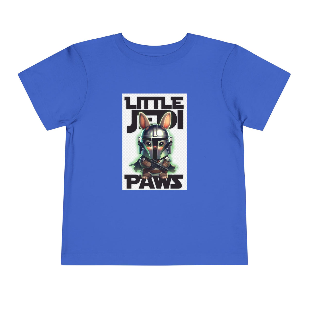 Mandalorian Bunny Toddler T-Shirt – Cute Bunny Bounty Hunter Tee for Kids 2–5