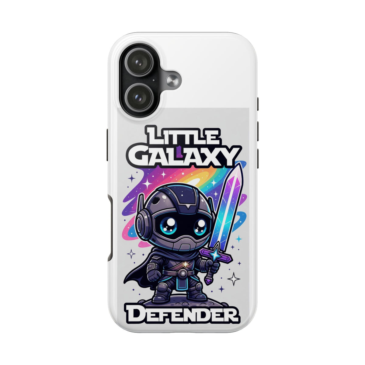Phone Case — "Little Galaxy Defender" Cute Armor Space Knight Protective Cover