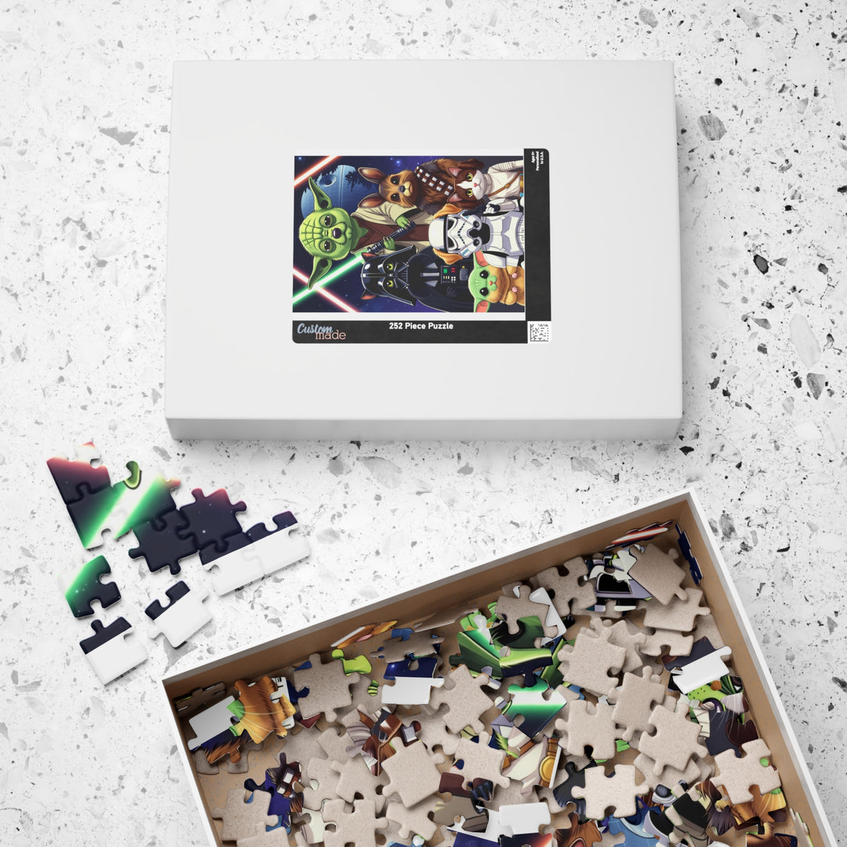 Galactic Pet Heroes Puzzle — 252-Piece Star Wars Jigsaw