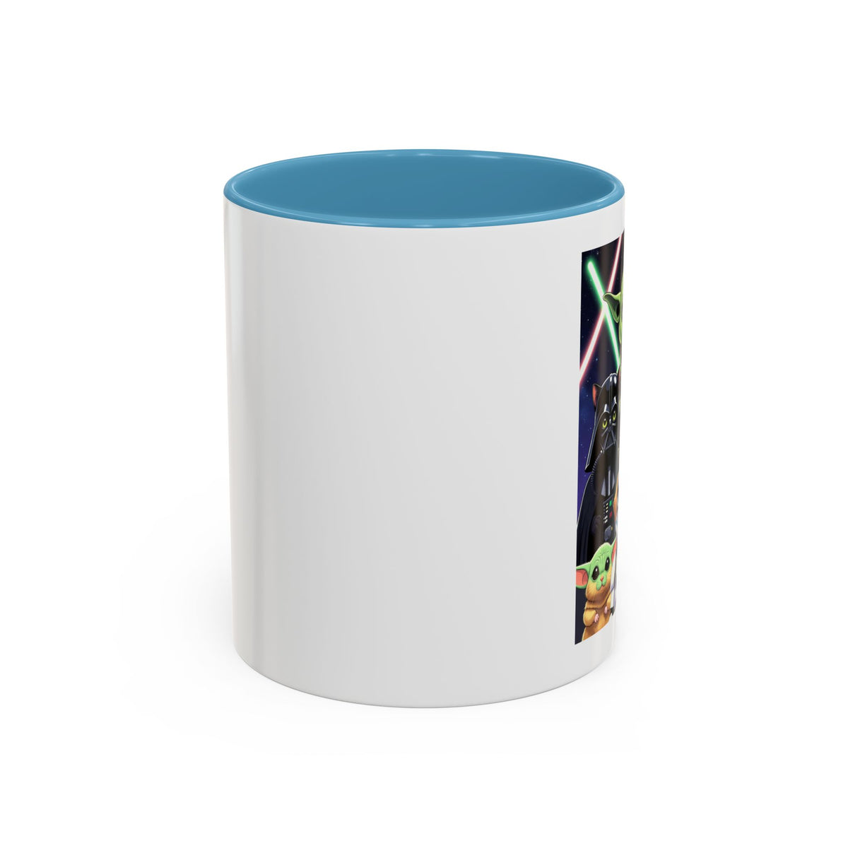 Star Wars Pets Accent Coffee Mug — Cute Galactic Pet Design (11/15oz)