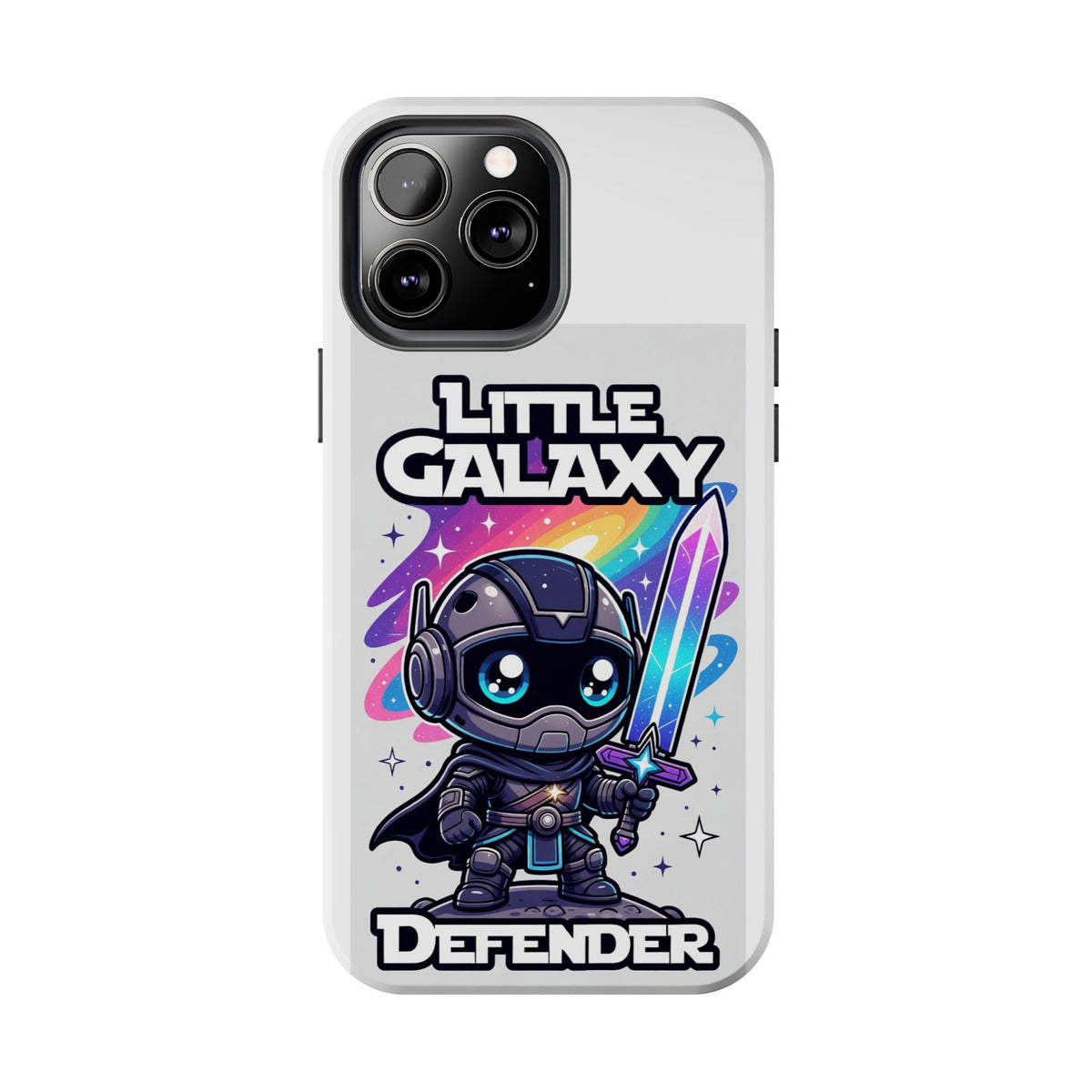 Phone Case — "Little Galaxy Defender" Cute Armor Space Knight Protective Cover