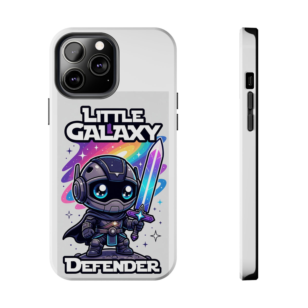 Phone Case — "Little Galaxy Defender" Cute Armor Space Knight Protective Cover