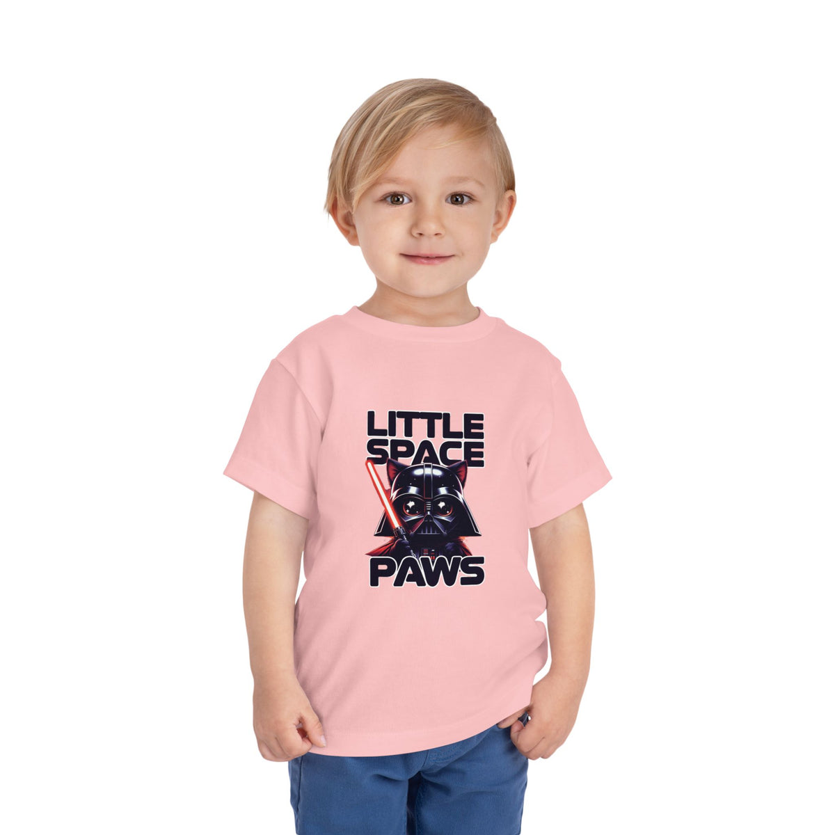 Little Space Paws Toddler Tee — Cute Darth Vader Star Wars-Inspired Shirt