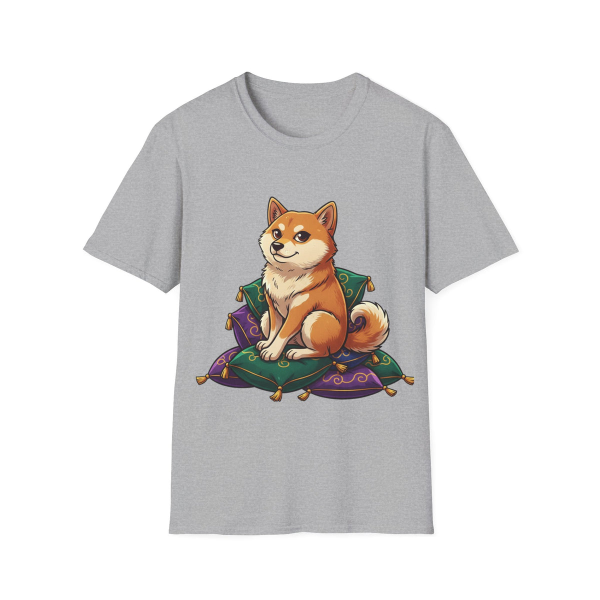 Shiba Inu Cozy Tee — Cute Shiba Dog Graphic T-Shirt