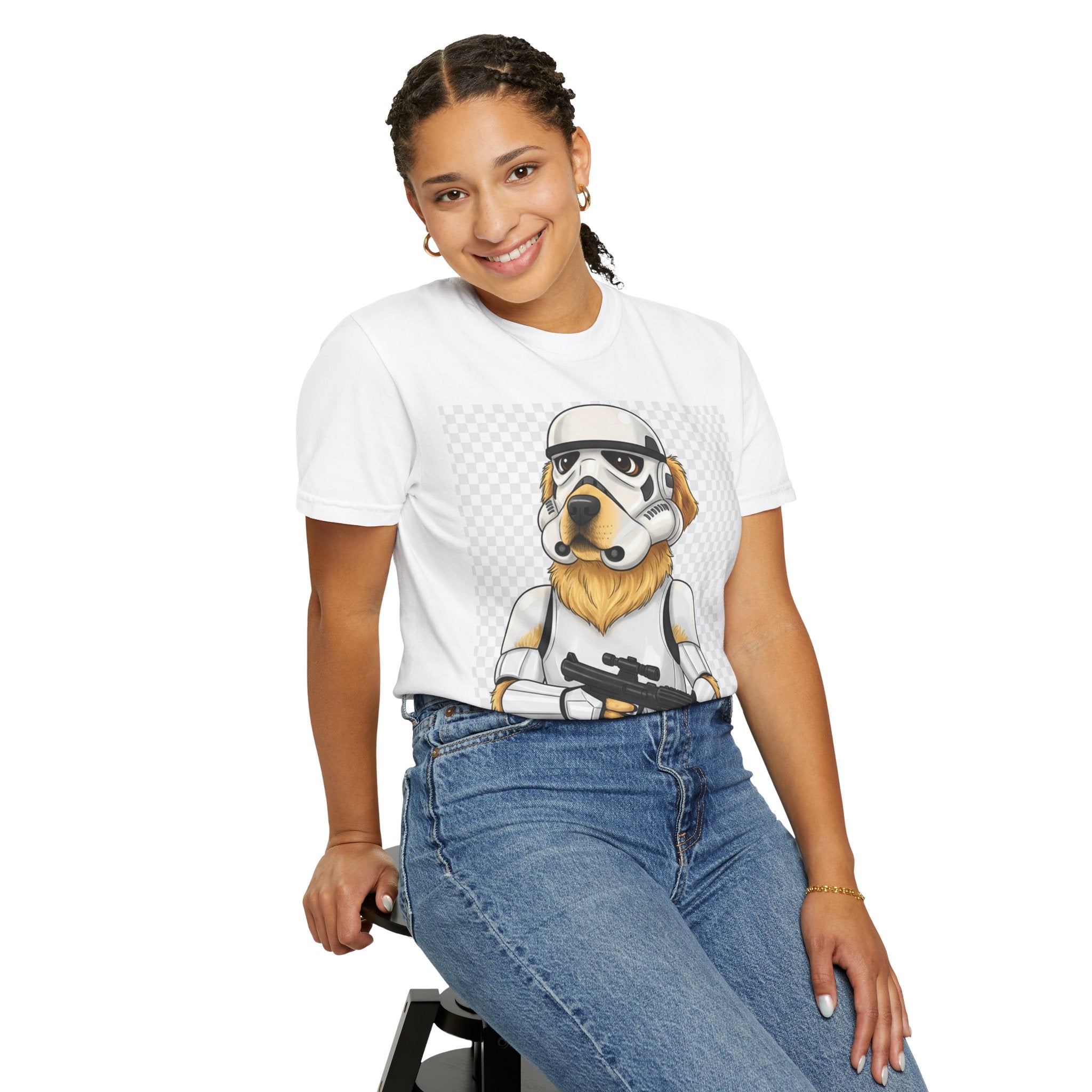 Golden Retriever Stormtrooper T-Shirt