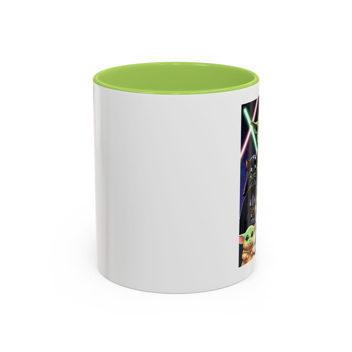 Star Wars Pets Accent Coffee Mug — Cute Galactic Pet Design (11/15oz)