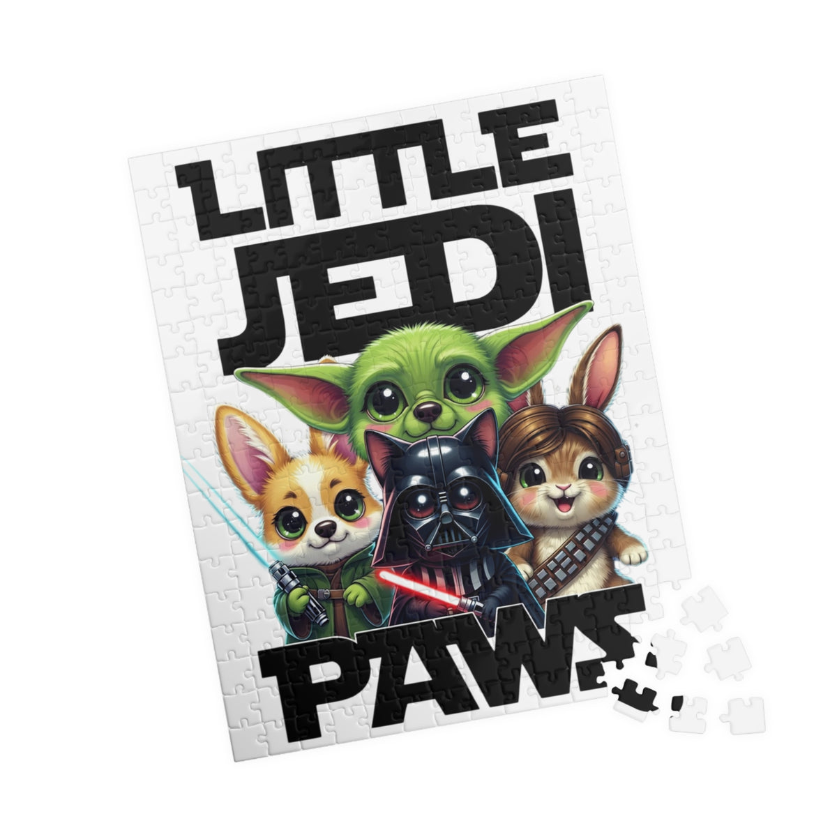Jedi Pets Puzzle — Cute Star Wars Animals 252-Piece Jigsaw