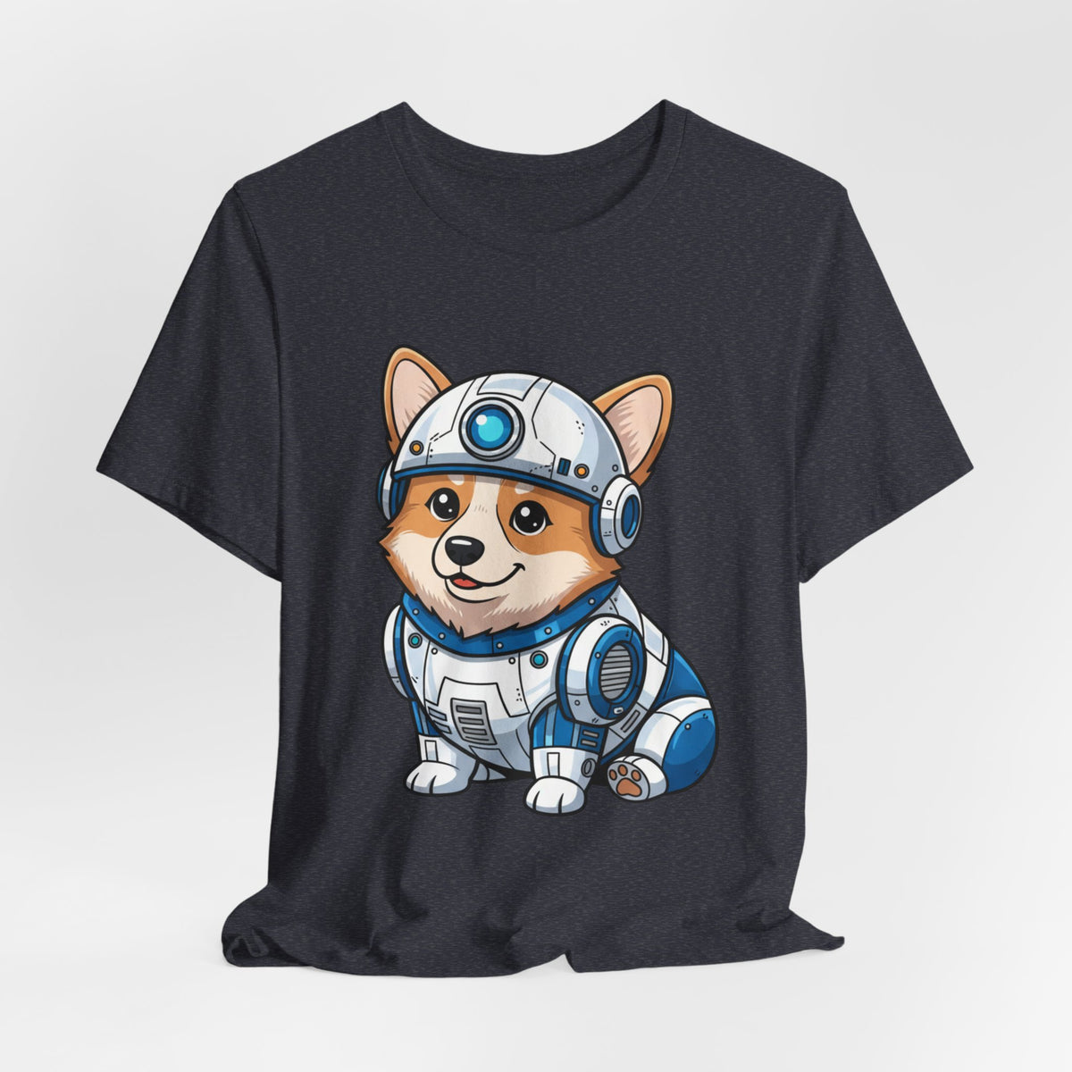 Corgi Astronaut Tee — Cute Space Dog Graphic T-Shirt