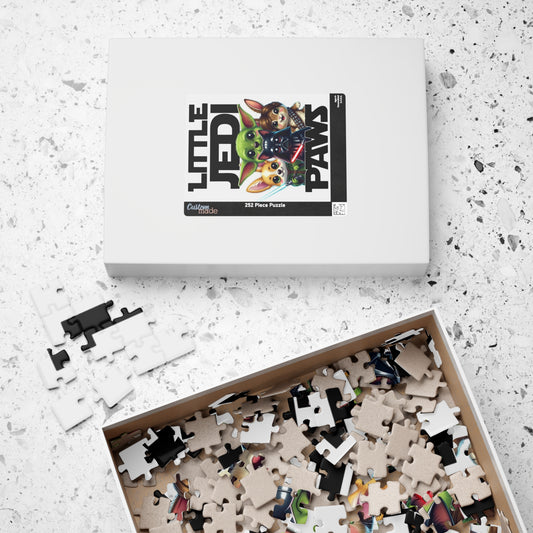 Jedi Pets Puzzle — Cute Star Wars Animals 252-Piece Jigsaw