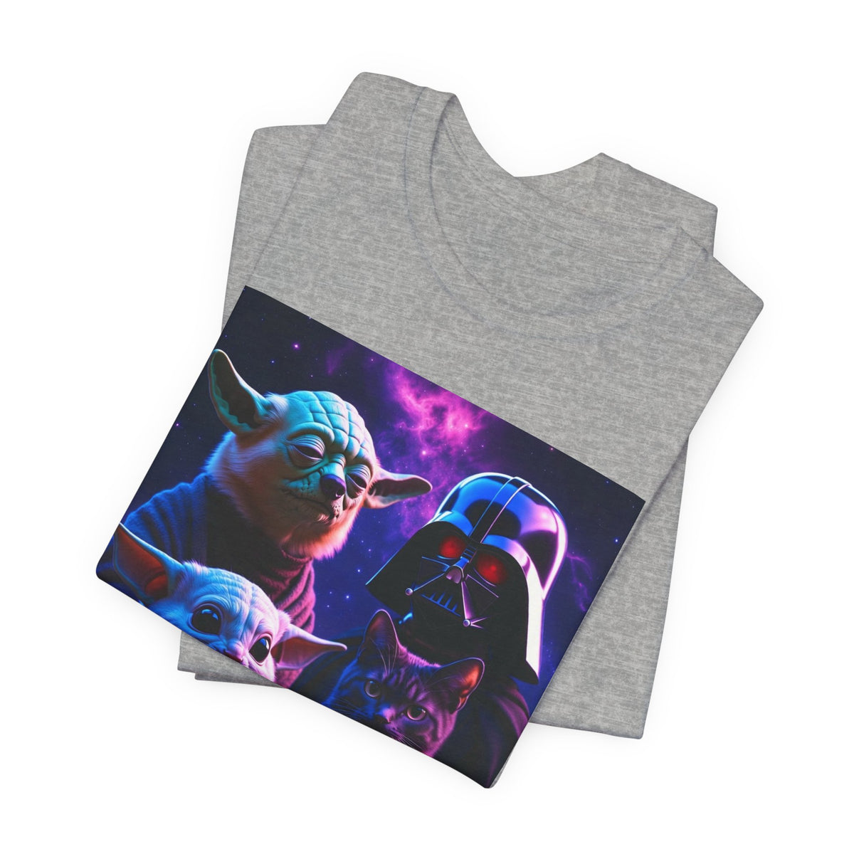 Retro Sci‑Fi Character Collage Tee