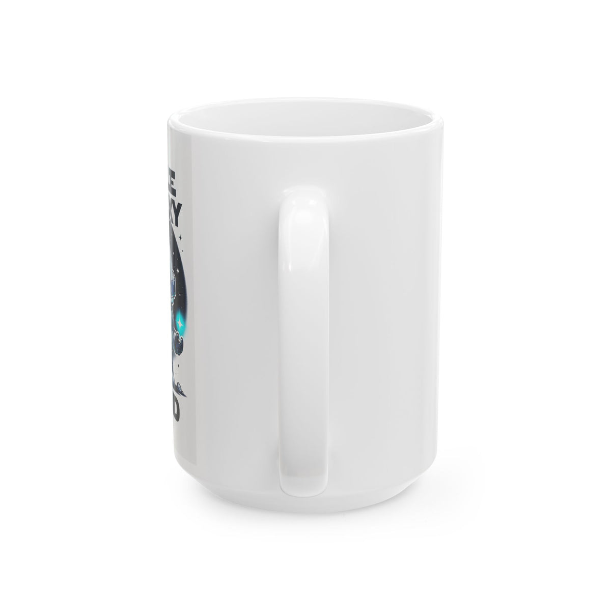 Ceramic Mug - "I Love My Alien" Cosmic Cute Space Coffee Cup