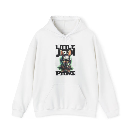 Little Jedi Paws Hoodie — Star Wars Cat Mandalorian Graphic Sweatshirt
