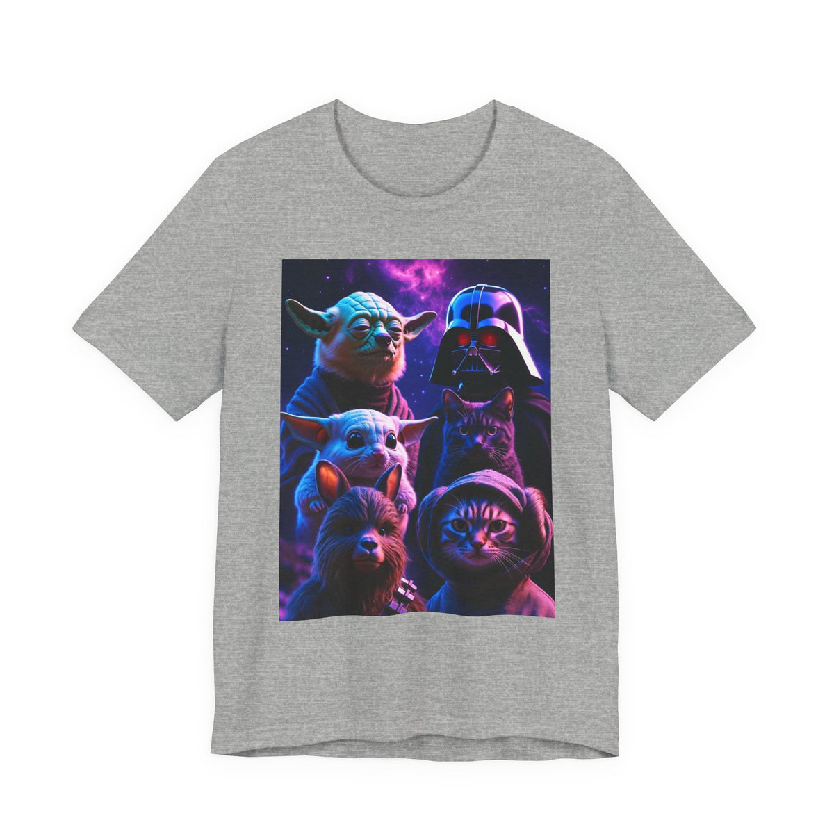 Retro Sci‑Fi Character Collage Tee