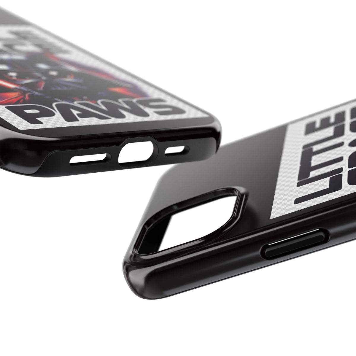 Little Space Paws Phone Case — Cute Darth Vader Cat Graphic Tough Phone Case