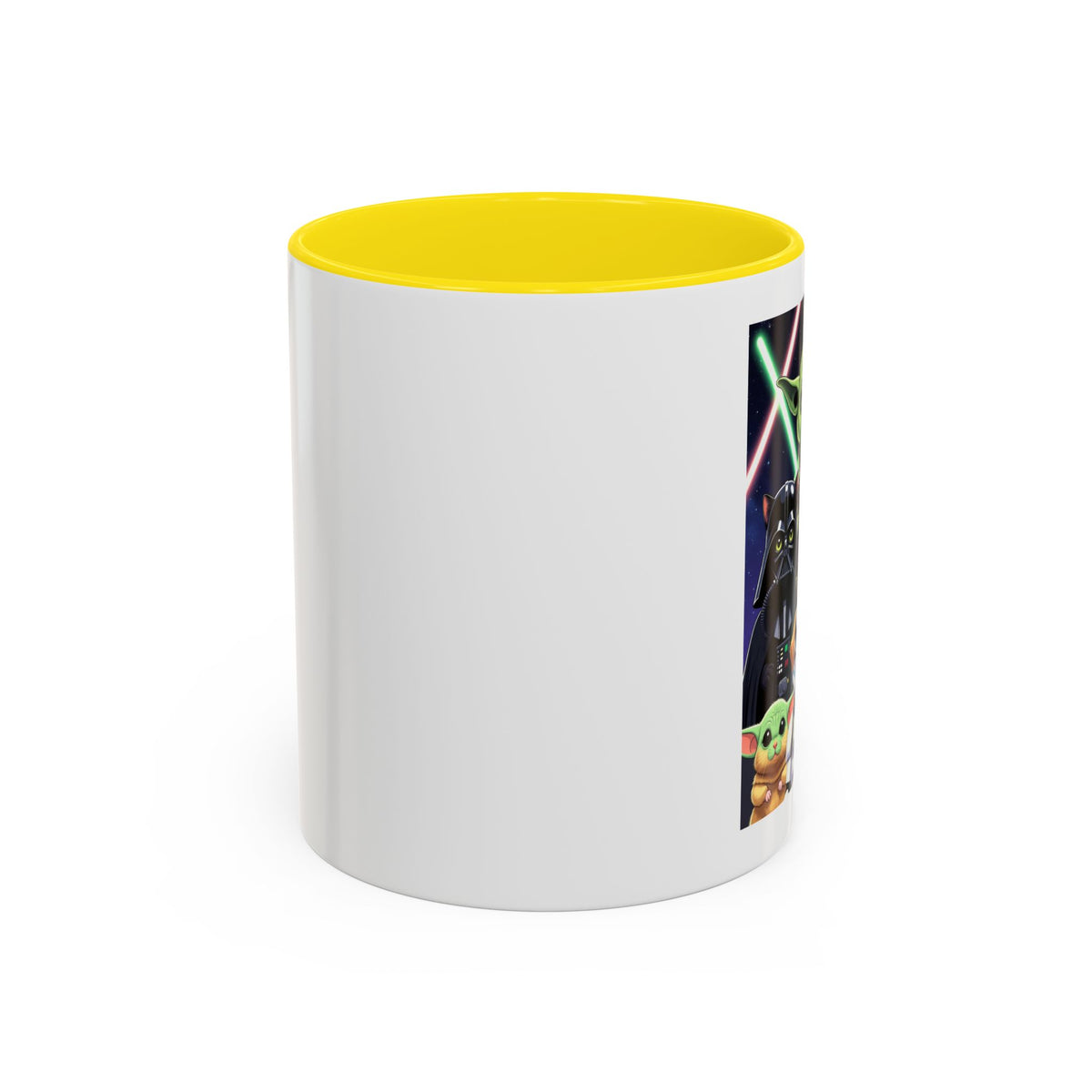 Star Wars Pets Accent Coffee Mug — Cute Galactic Pet Design (11/15oz)