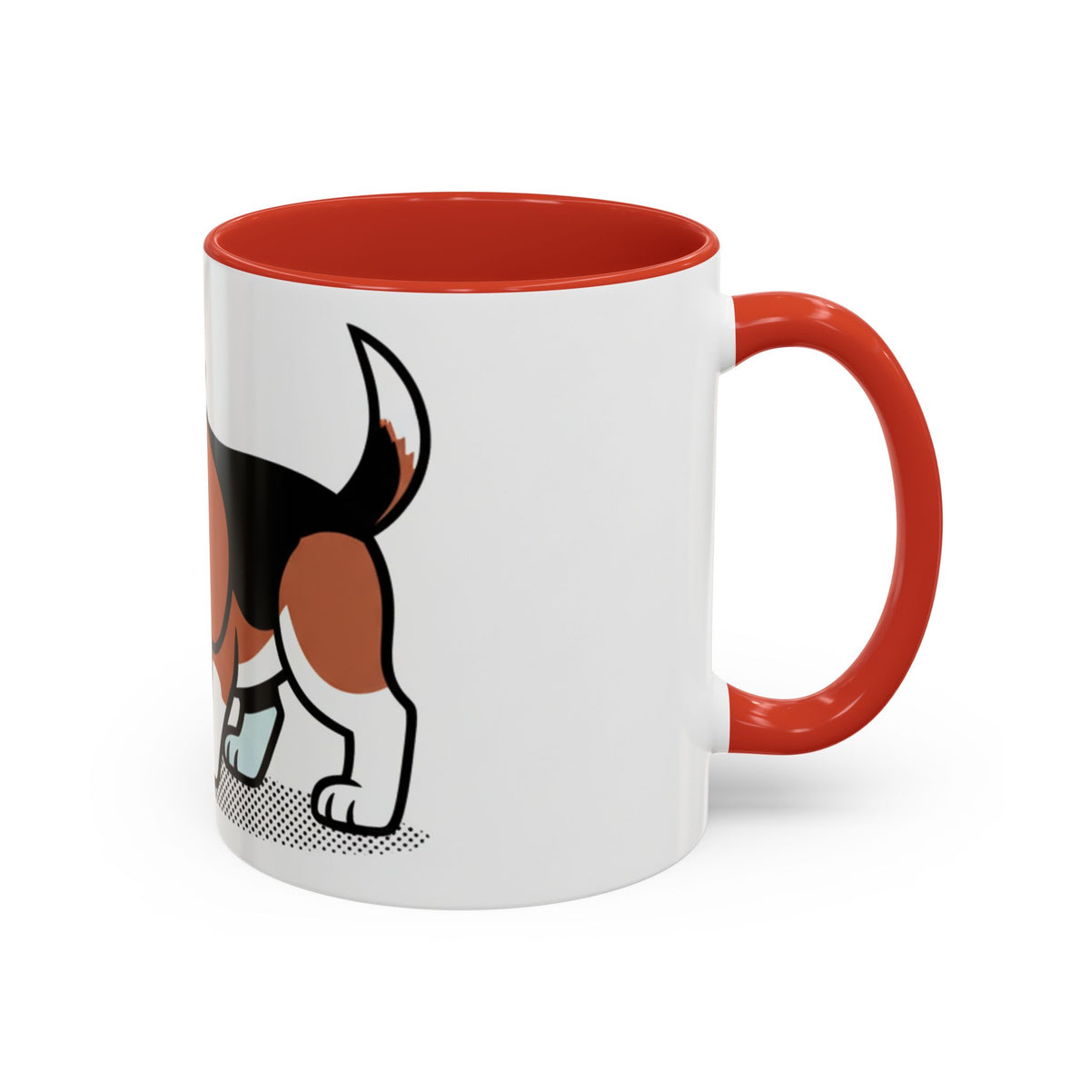 Detective Beagle Coffee Mug — Cute Dog with Magnifying Glass, Funny Pet Lover Gift (11/15oz)