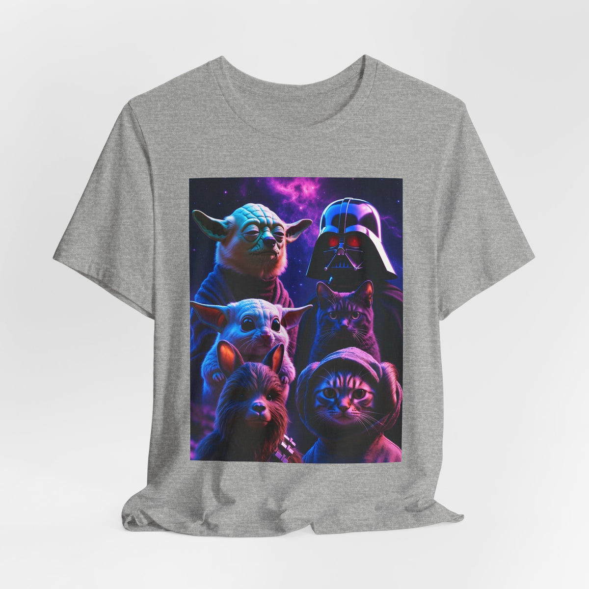 Retro Sci‑Fi Character Collage Tee
