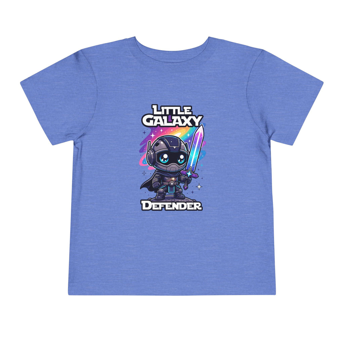 Toddler Tee - Little Galaxy Defender Cute Space Warrior Shirt