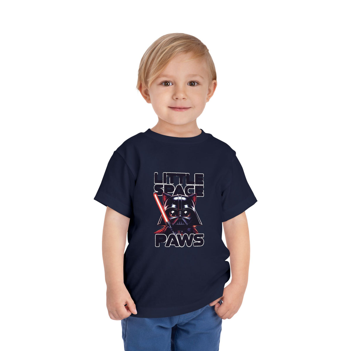 Little Space Paws Toddler Tee — Cute Darth Vader Star Wars-Inspired Shirt