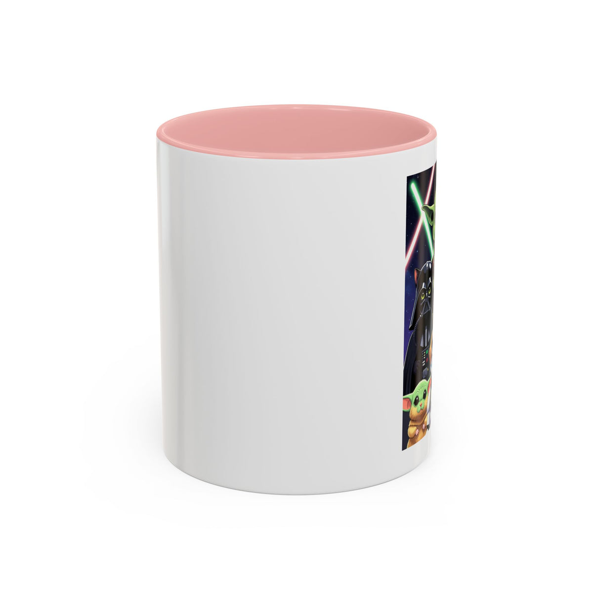 Star Wars Pets Accent Coffee Mug — Cute Galactic Pet Design (11/15oz)