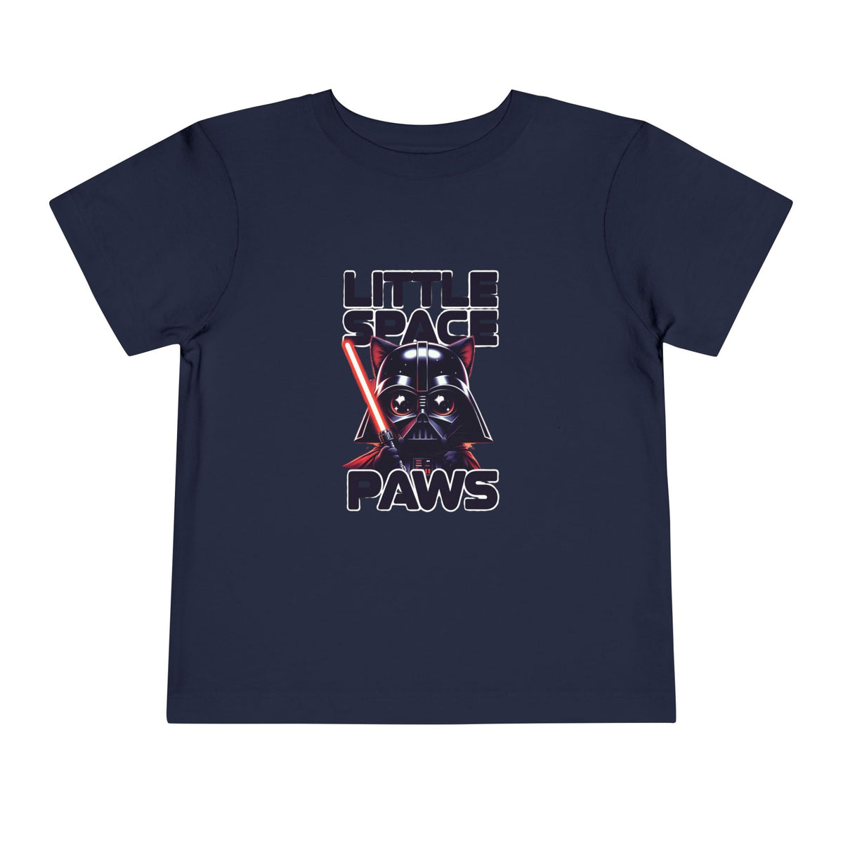 Little Space Paws Toddler Tee — Cute Darth Vader Star Wars-Inspired Shirt