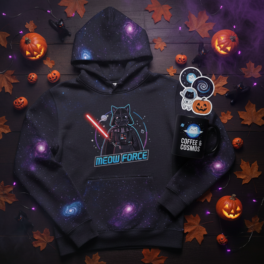 Spooky Space Cat Halloween Bundle
